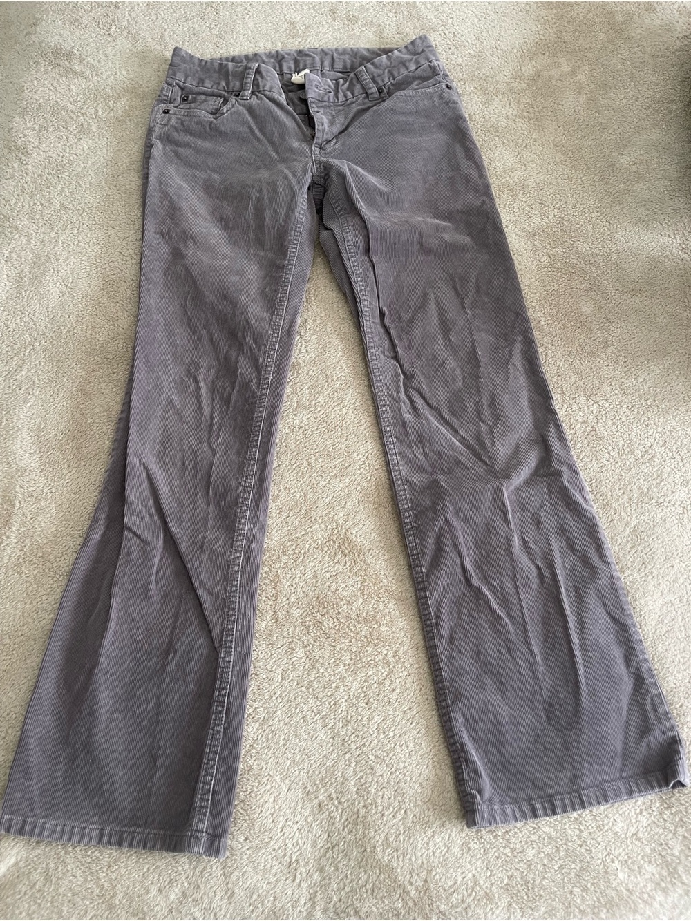 J. Crew Wide Leg Pants in Gray